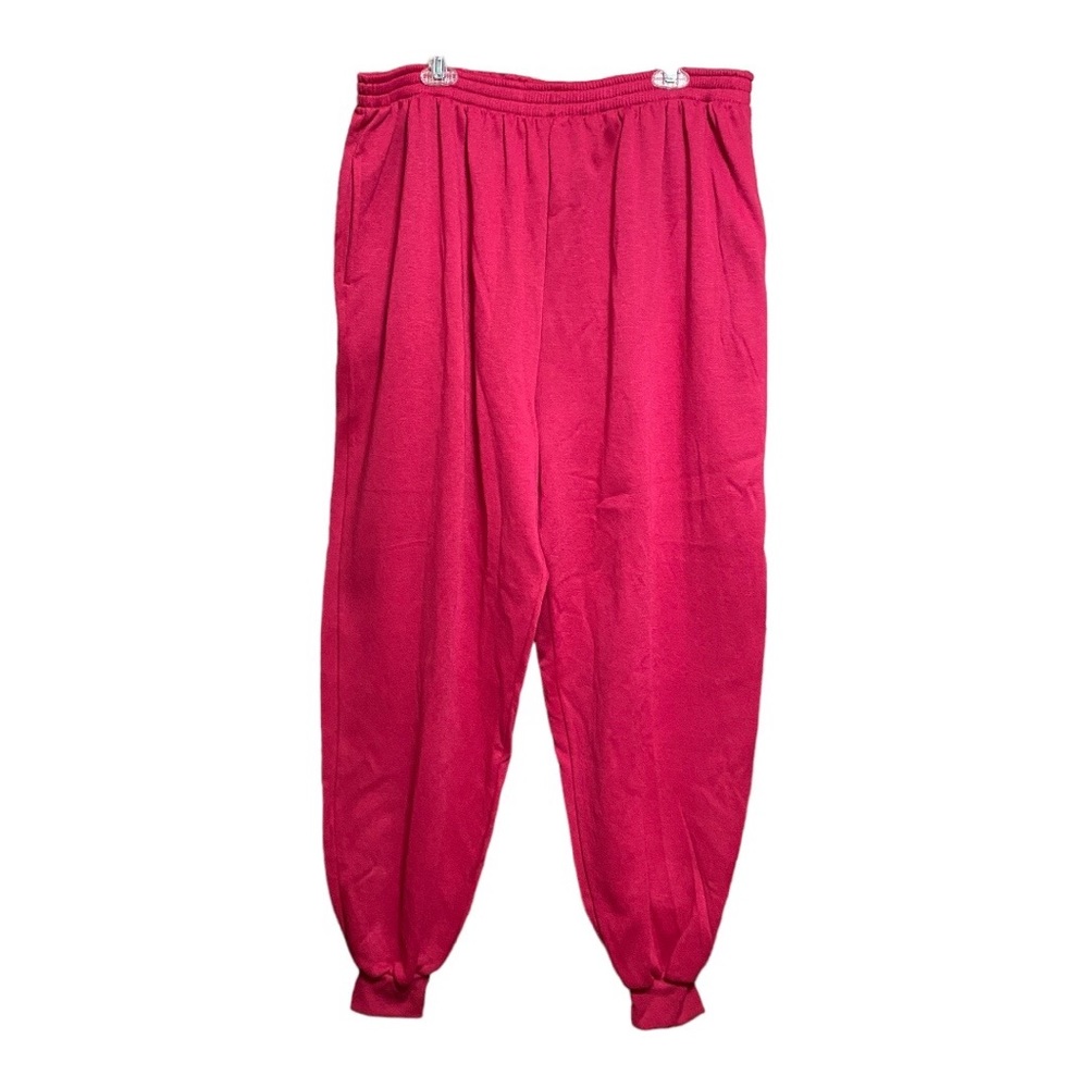 Laura Katherine Loungewear Red Sweat Pants 42 / 22W